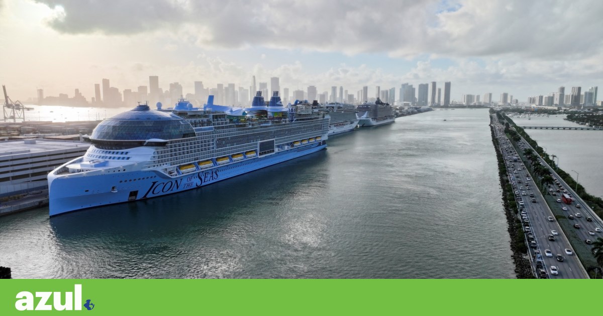 The world's largest cruise ship has set sail, and environmental activists condemn chain emissions  Cruises