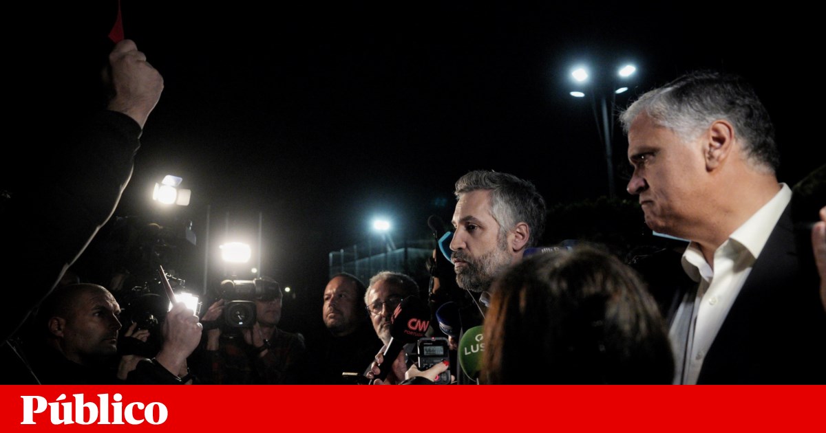 Açores : Pedro Nuno reçu avec protestation de la police.  PS aura une « solution » dans le programme |  Élections régionales