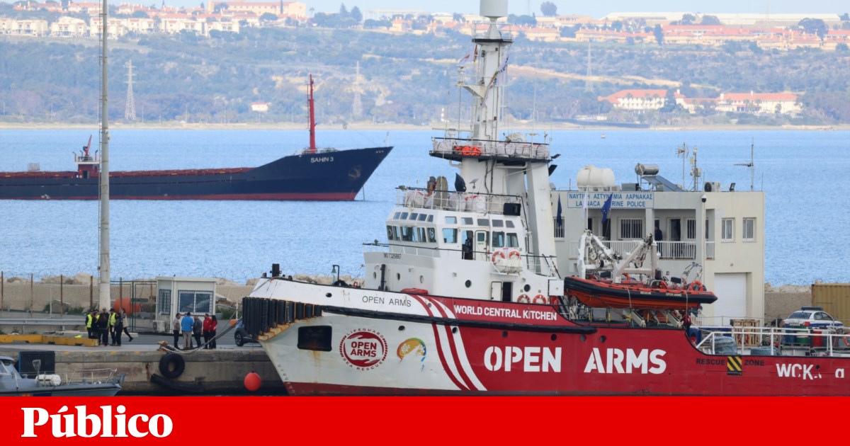 Ein spanisches Schiff fährt mit 150 Tonnen humanitärer Hilfe an Bord nach Gaza  Mittlerer Osten