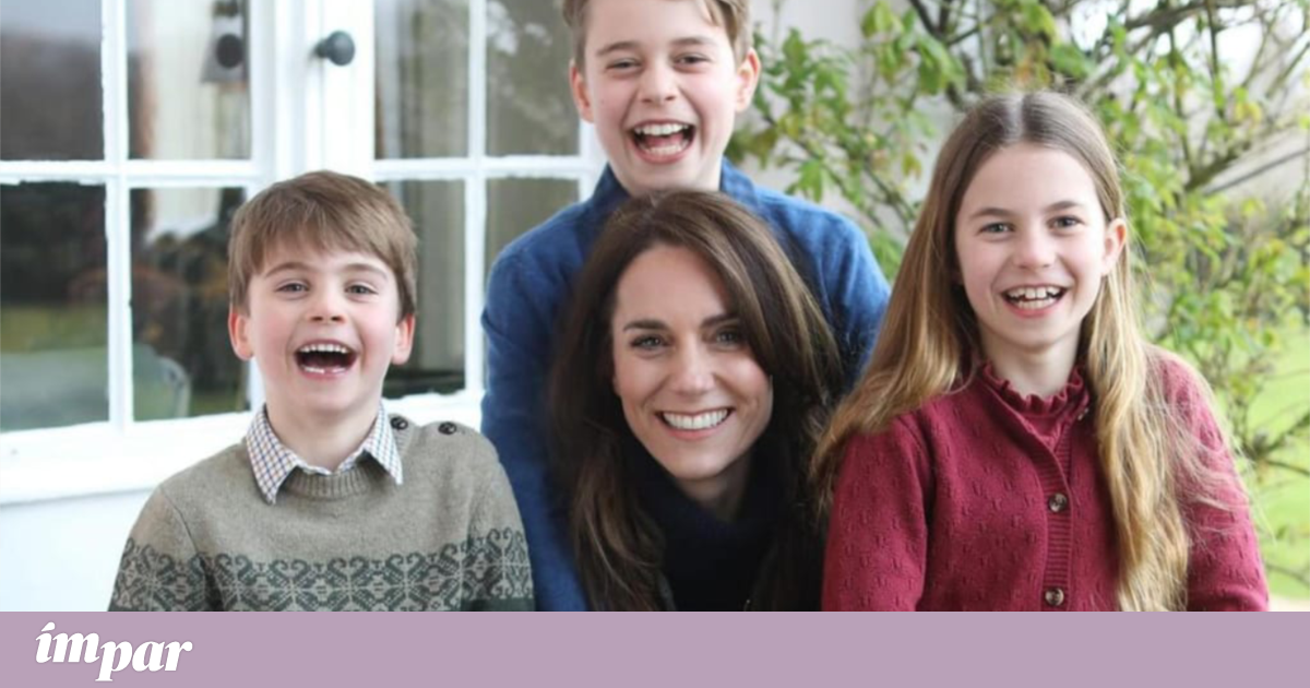 Die königliche Familie veröffentlicht das erste Foto von Kate Middleton nach der Operation  Britische Königsfamilie