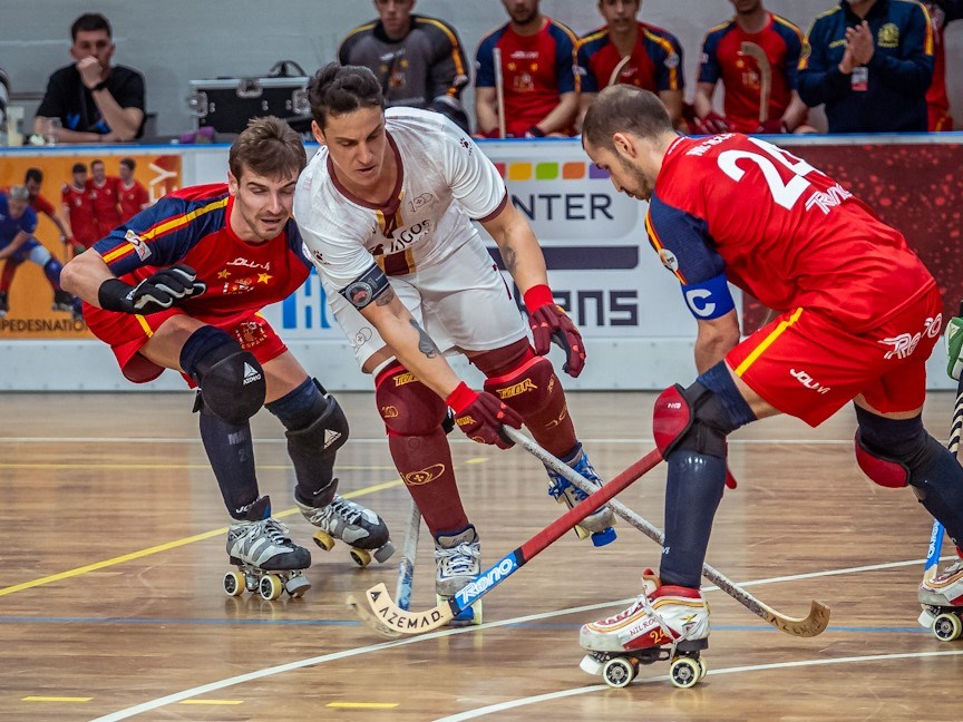 Portugal vence a España y se asegura un lugar en la “semifinal” de la Copa de Naciones de Hockey |  Hockey sobre patines Portugal vence a España y se asegura un lugar en la “semifinal” de la Copa de Naciones de Hockey |  Hockey sobre patines