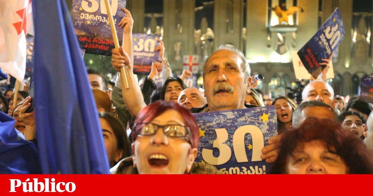 Georgians revolt against the passage of the “foreign agents” law Georgia Georgians revolt against the passage of the “foreign agents” law Georgia