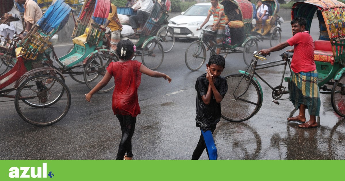 Calor extremo deixa milhões de crianças sem escola no Bangladesh, nas Filipinas e na Índia
