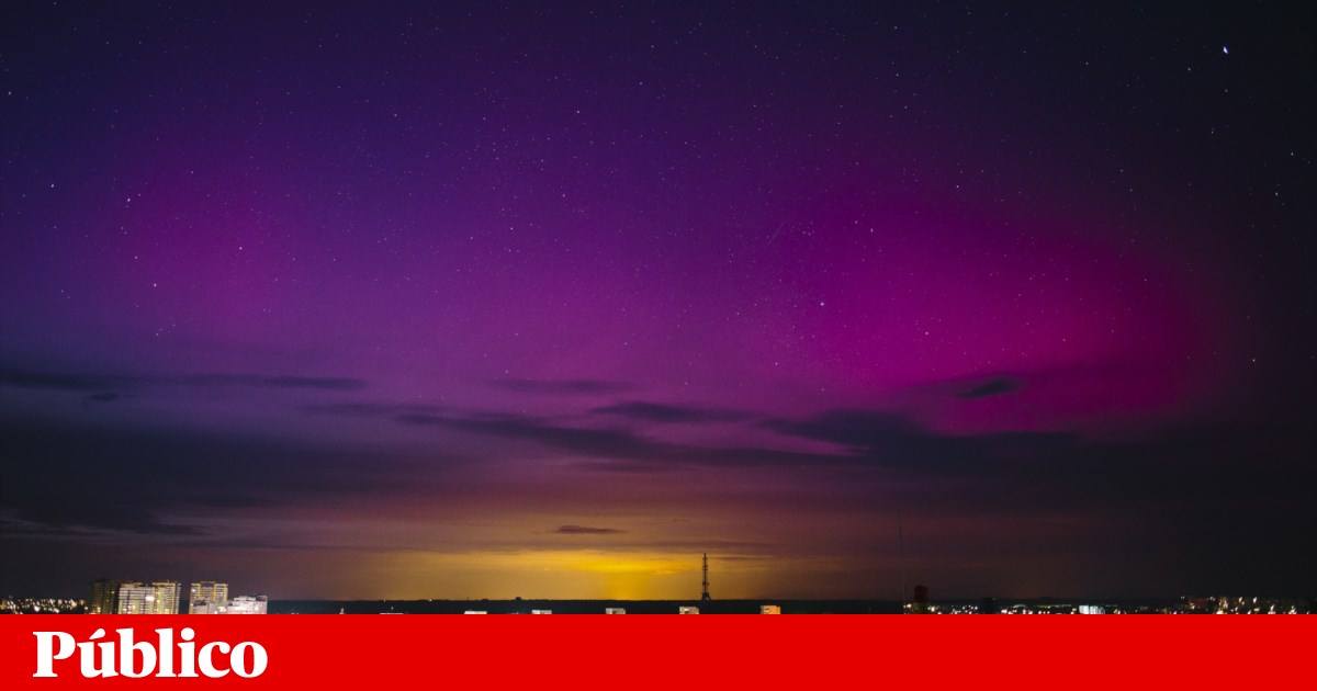 The aurora borealis is visible in Portugal | space The aurora borealis is visible in Portugal | space