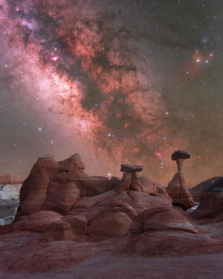 Não é só meteoros: eis as melhores fotografias da Via Láctea