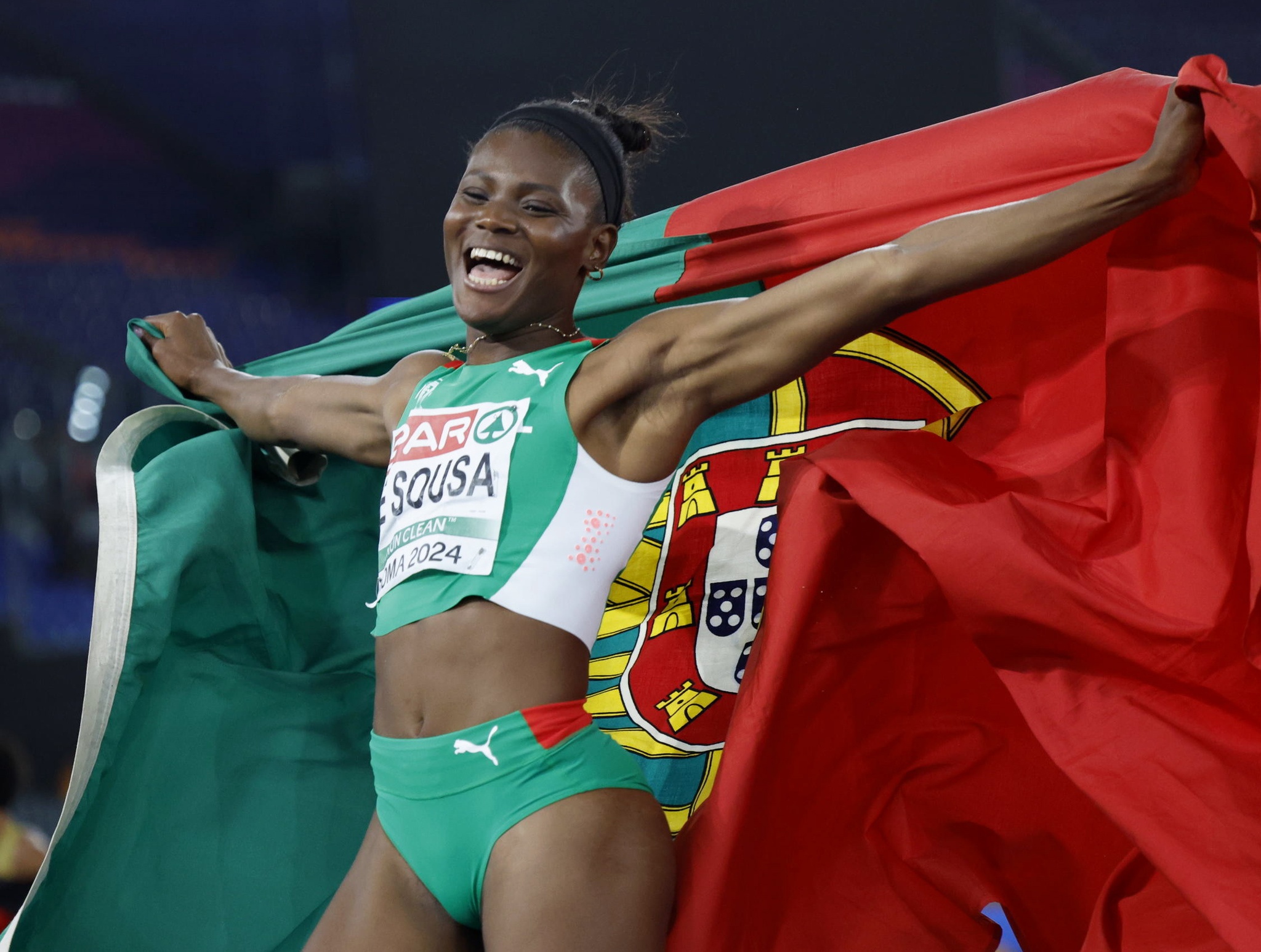 Agate de Sousa gained Portugal’s third medal on the European Championships