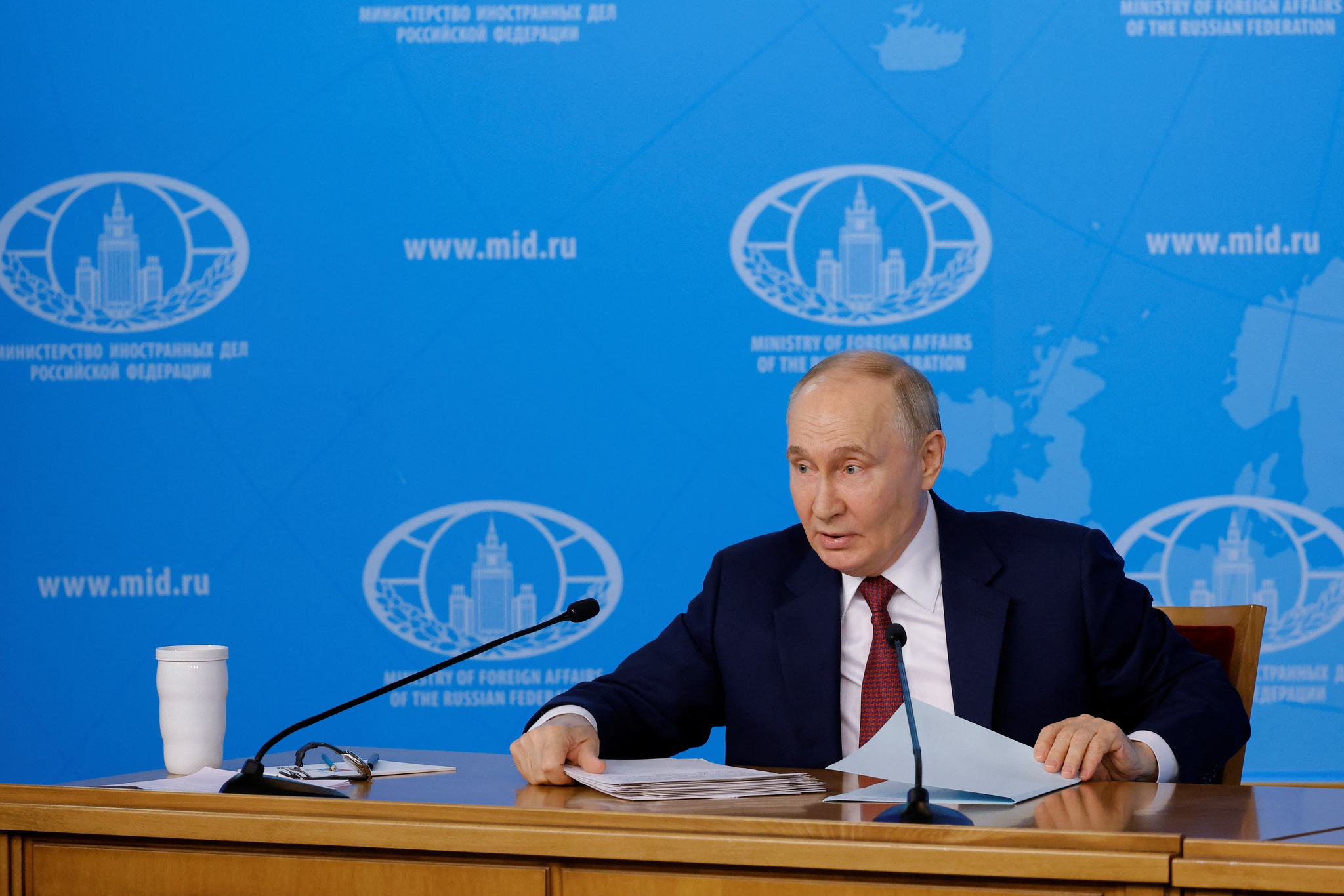 Krieg in der Ukraine: Putin fordert mehr ukrainisches Territorium, um den Krieg zu beenden |  Krieg in der Ukraine