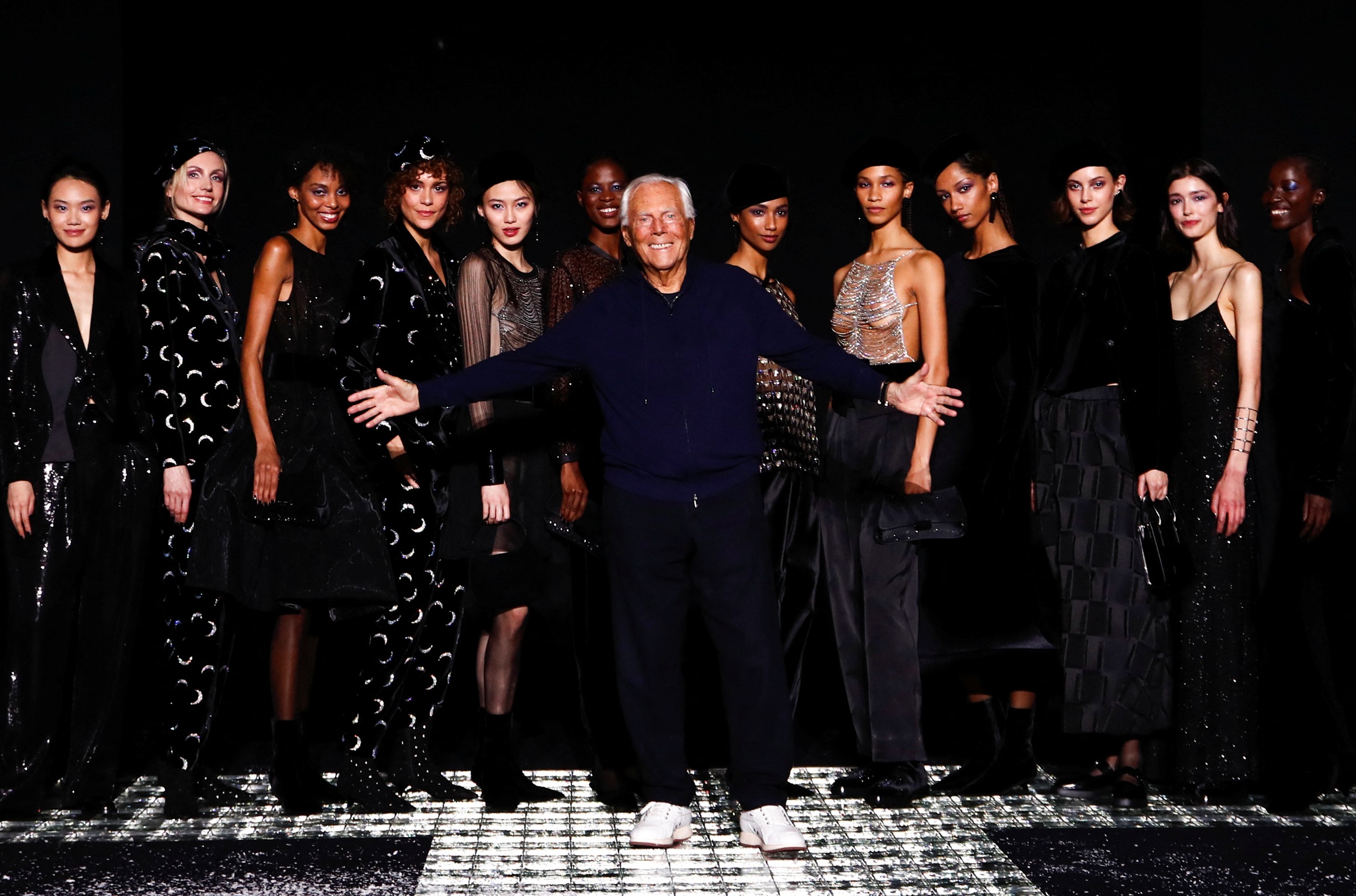 1990s GIORGIO ARMANI 50 高級 ウール シャツ ミラノ期 Giorgio Armani faz 90 anos: veja curiosidades e o impacto do