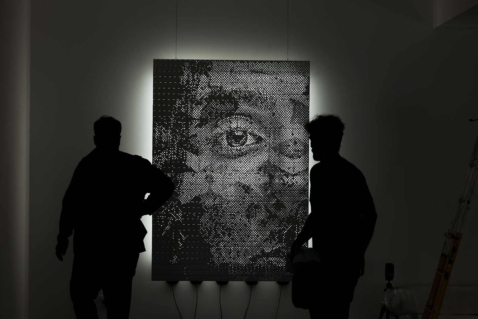 dro Daniel Rocha - 14 novembro 2024 Lisboa exposição de Vhils na Galeria Vera Cortês