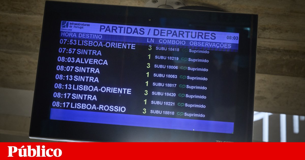 O que se passa com as greves da CP e com os serviços mínimos?