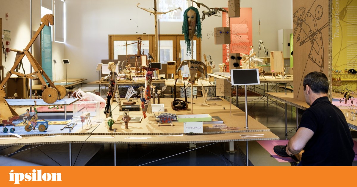 Virgínio Moutinho, o arquitecto-escultor que fabrica “máquinas desejantes de brincar”