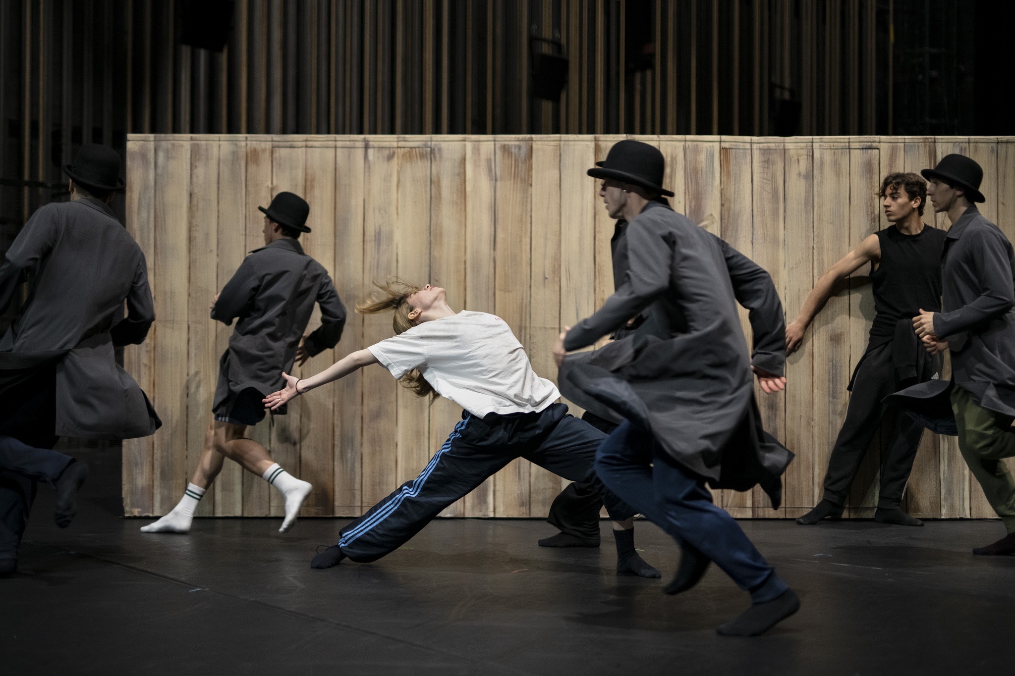 Walking Mad; Johan Inger; CNB; Companhia Nacional De Bailado; Ensaio; Estúdio; Ensaio Palco; Palco; Dança; Teatro Camões; Lisboa; © Hugo David 2025