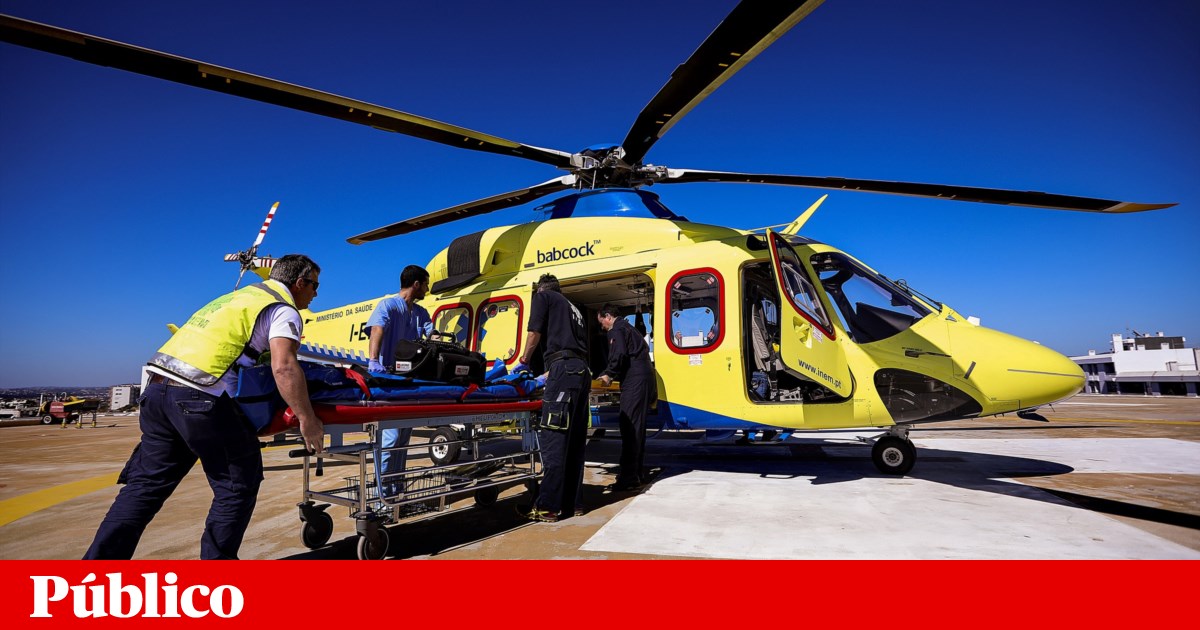Riscos para o Estado: INEM não tem como fiscalizar horas de voo dos helicópteros