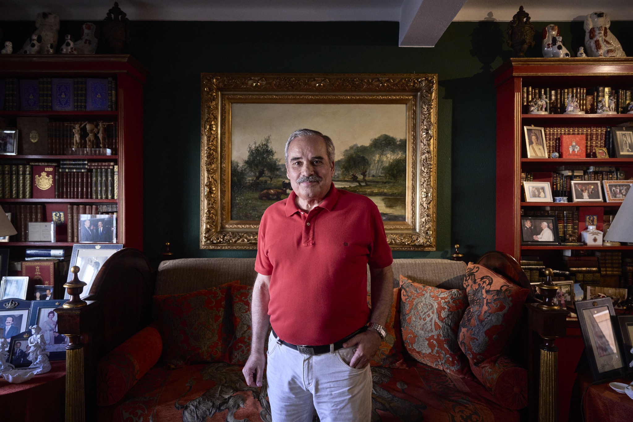 RG Rui Gaudêncio - 26 Agosto 2025 - Portugal, Torres Vedras - Antigo embaixador e ex-chefe de protocolo de Estado, José de Bouza Serrano, fotografado na sua casa de  Torres Vedras. Público
