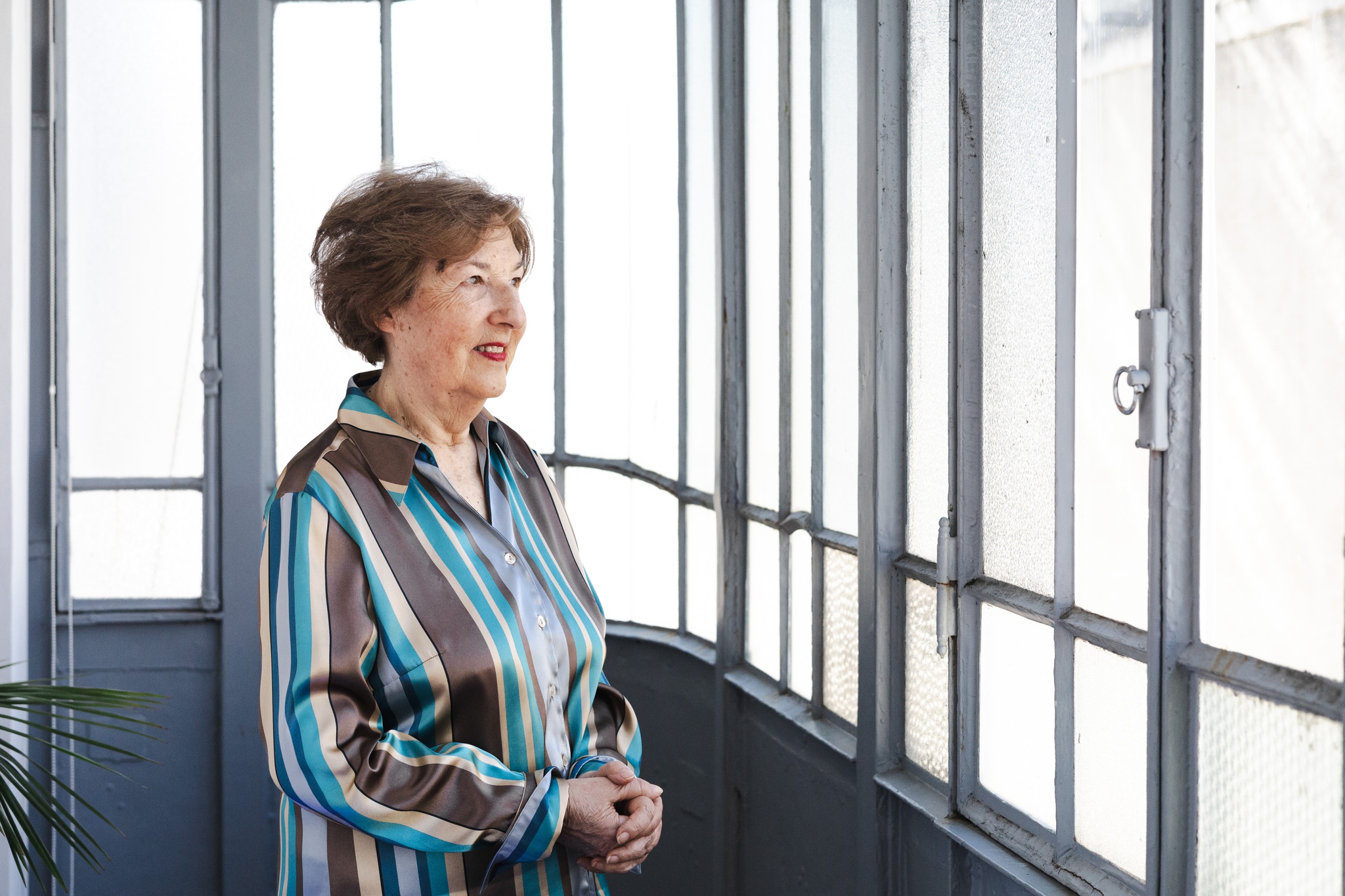 MVR Matilde Fieschi - 8 de Maio de 2024 - PORTUGAL, Lisboa - Entrevista a Teolinda Gersão, escritora de 84 anos, sobre longevidade, o envelhecimento e envelhecer bem