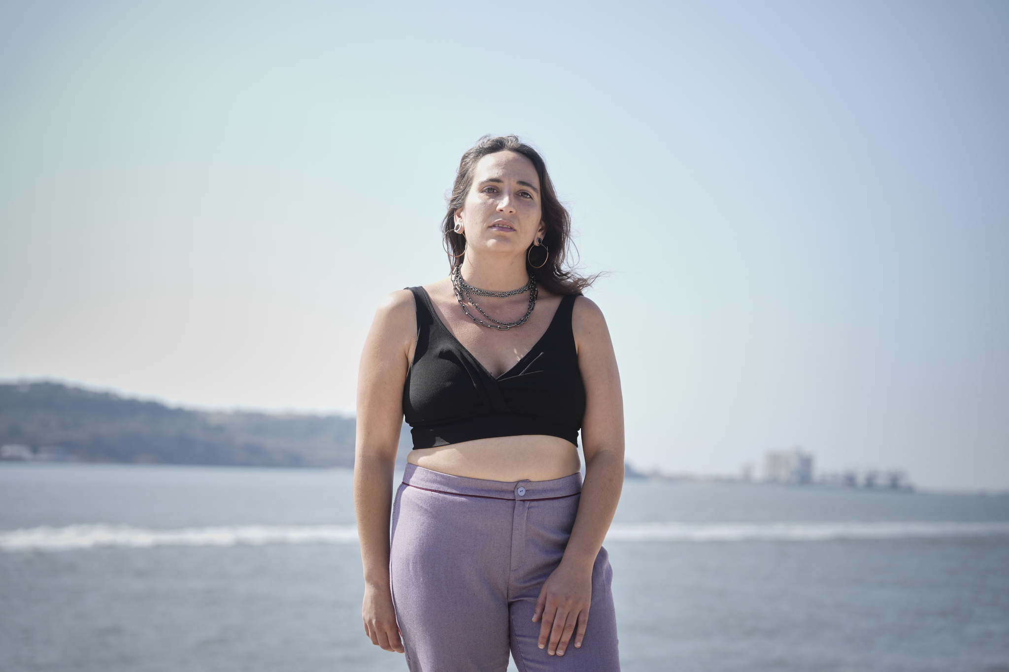 RG Rui Gaudêncio - 10 Outubro 2025 - Portugal, Lisboa - Maria Kopke, fotografada junto ao rio Tejo na zona de Belém em Lisboa. Público
