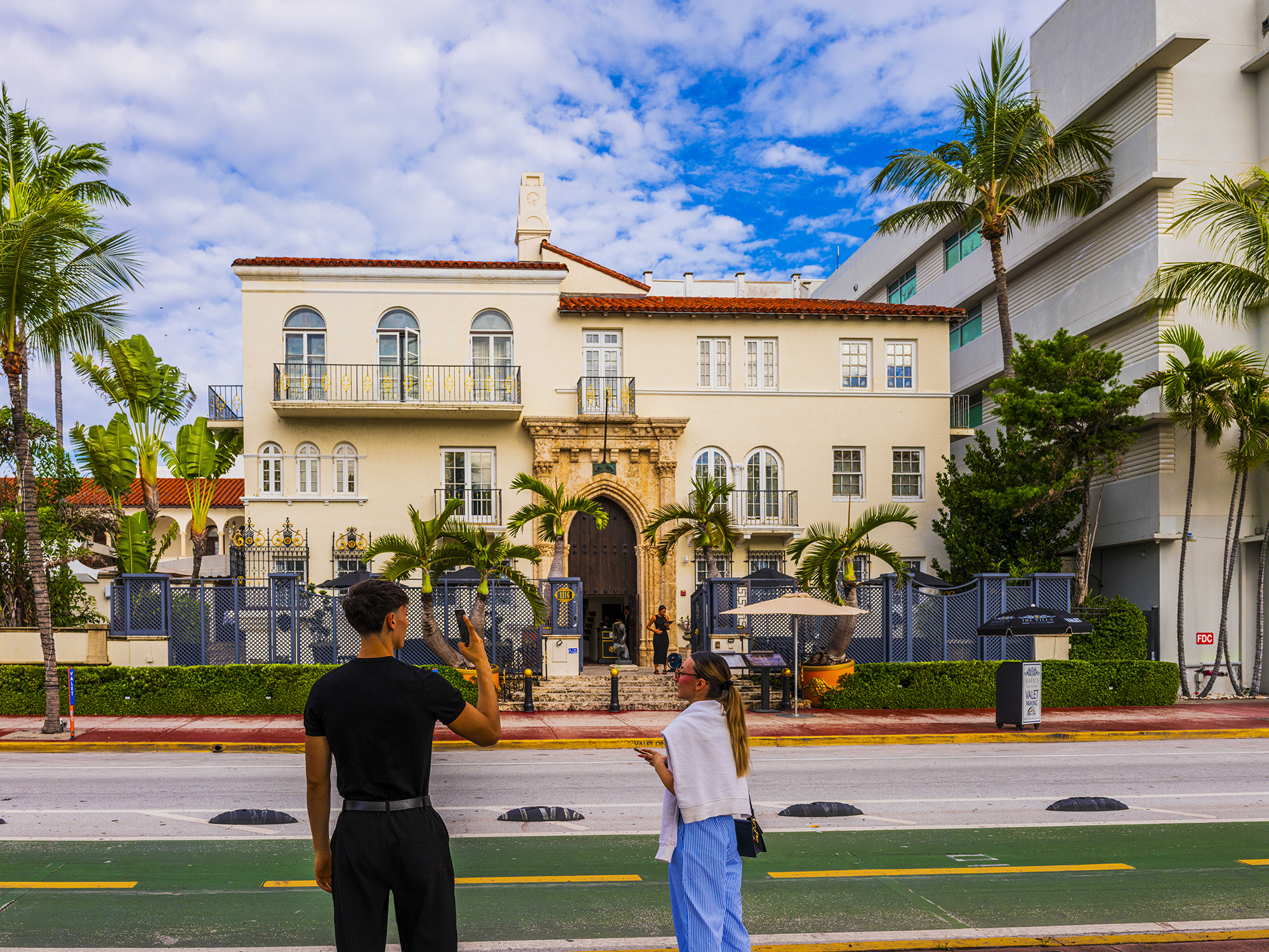 MIAMI, FL - AUG 10, 2025: The Villa Casa Casuarina in Miami Beach, Florida on August 10, 2025. Photo by Saul Martinez/FTWP 