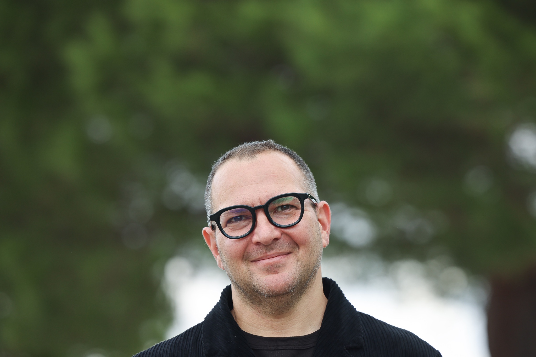 O escritor Cory Doctorow durante a sua passagem por Lisboa, para participar na Web Summit