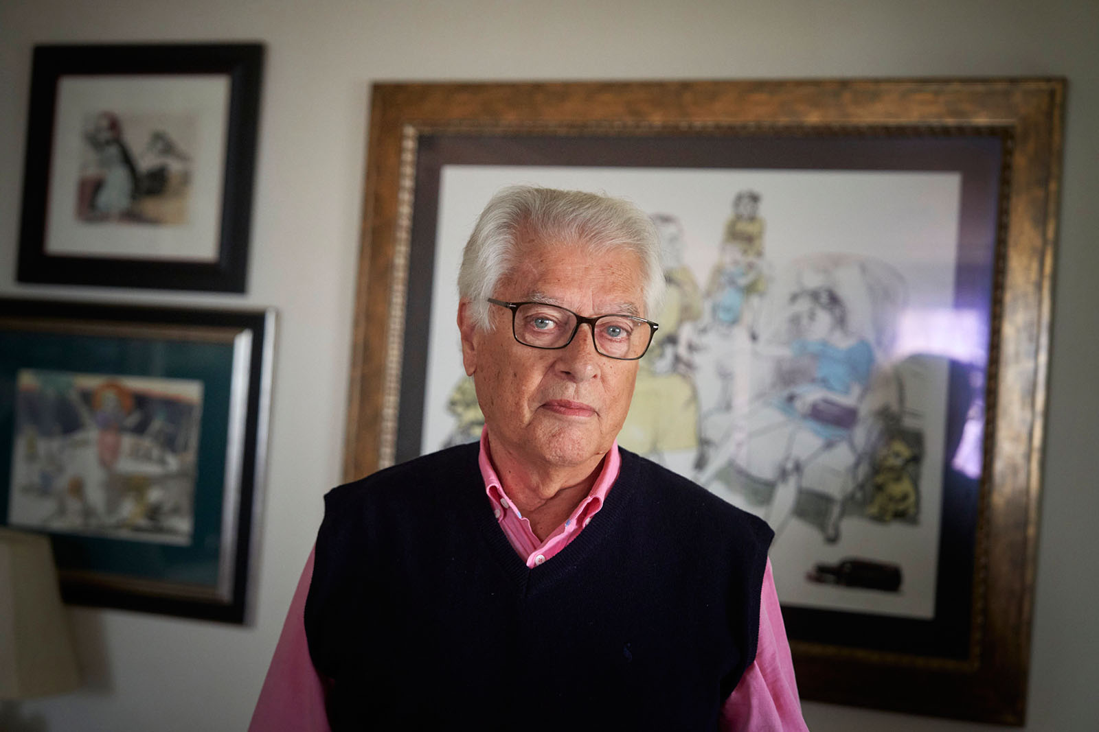 RG Rui Gaudêncio - 21 Outubro 2025 - Portugal, Lisboa - Escritor João de Melo, fotografado em sua casa em Lisboa. Público