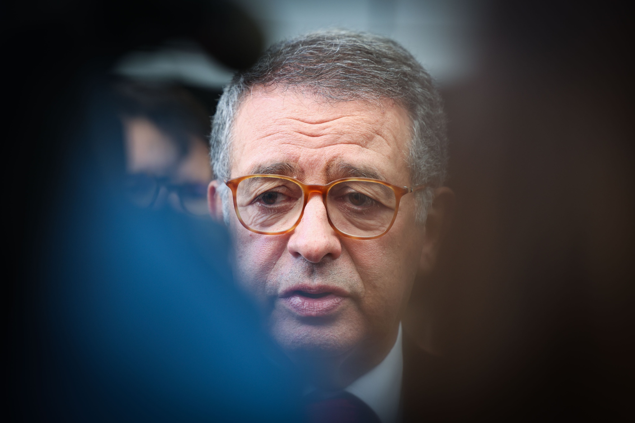 Daniel Rocha - 18 Novembro 2025 - PORTUGAL, Lisboa - Presidenciais 2026 - Candidato à Presidência da República António José Seguro, apoiado pelo PS em sessão de perguntas e respostas na Universidade Lusiada.