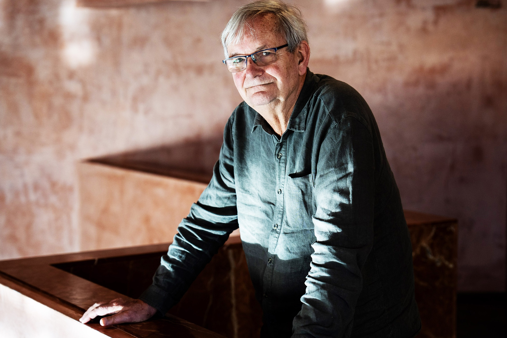 Martin Parr em Novembro de 2024 em Portugal