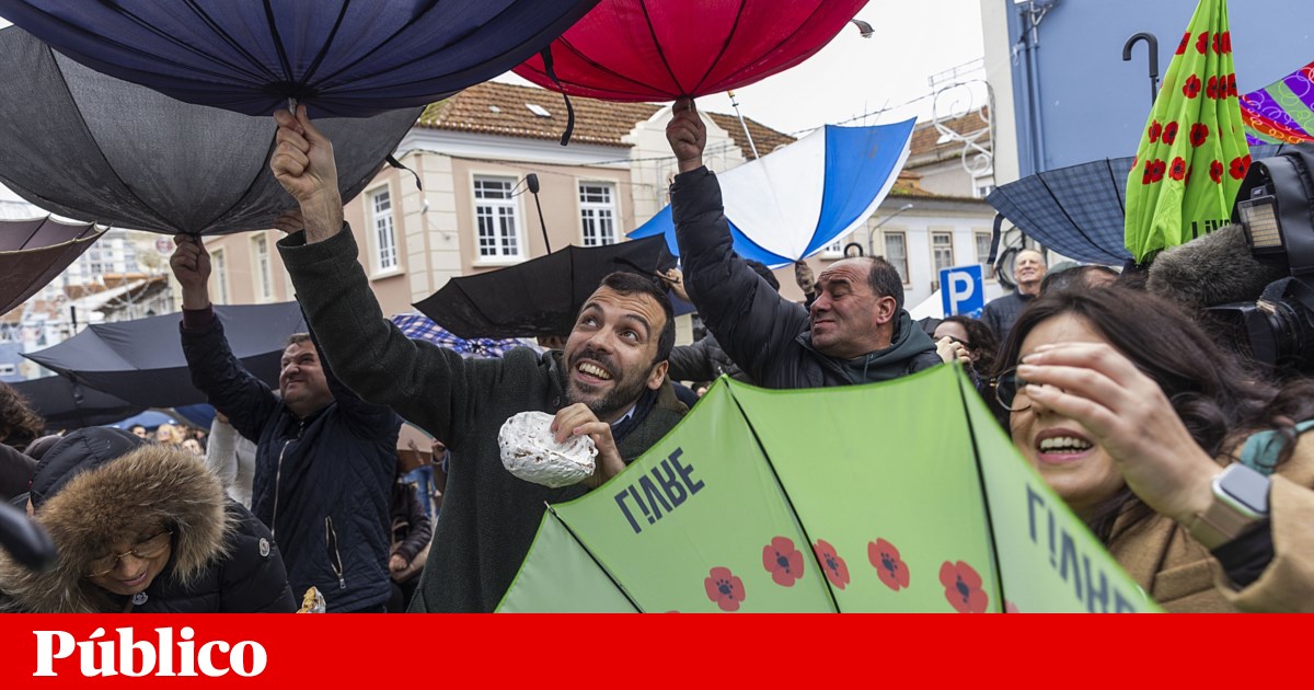 Third on the ballot, Jorge Pinto picks up three cavacas and sees the stars aligned for Belém