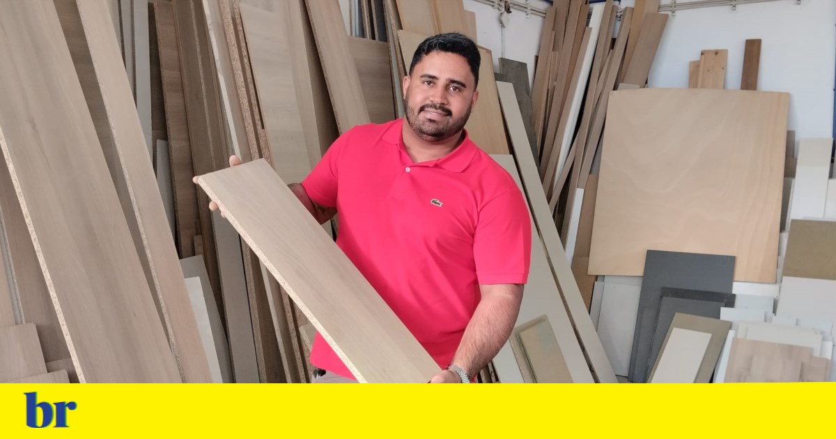 With machinery worth €500,000, Brazilian carpenter is making a name for himself in Portugal