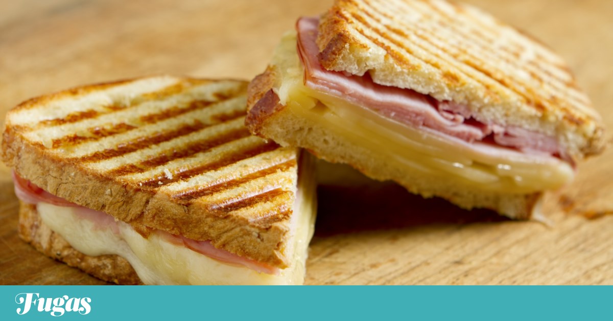 The world's most luxurious ham-and-cheese toastie isn't even toasted