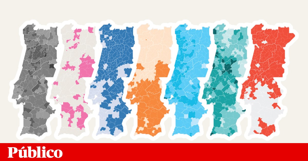 Where Seguro was stronger and Ventura weaker than Chega: the presidential election in seven maps