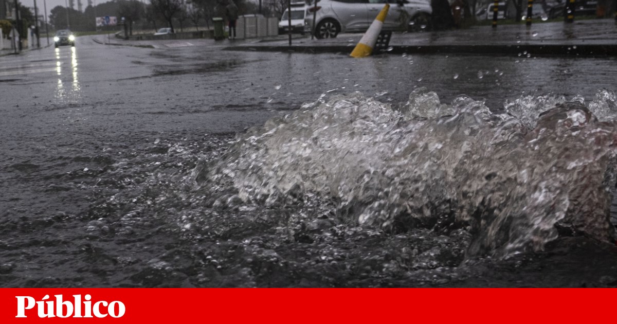 Depression Ingrid: 31-year-old man dies after vehicle swept away by water in Cadaval