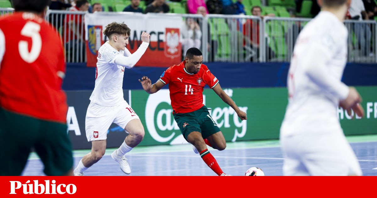 Portugal scrape past Poland to complete a perfect record at the Futsal European Championship
