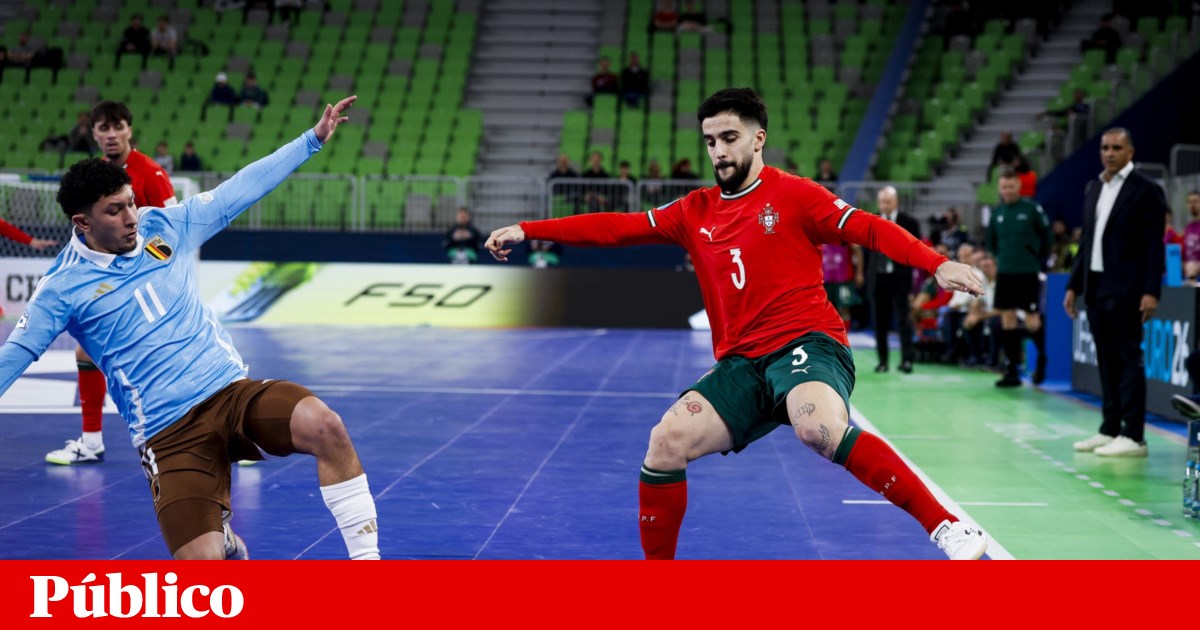 Portugal beat Belgium and have reached the European futsal semi-finals