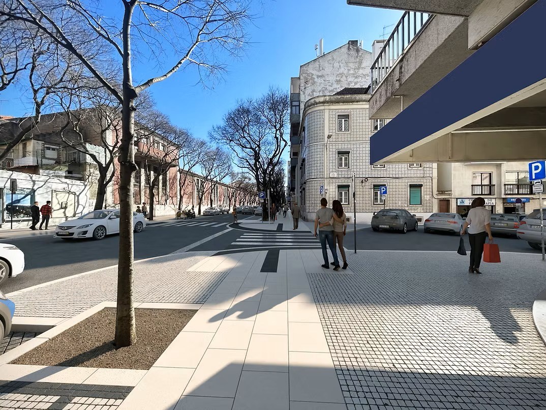 Traders on Ferreira Borges in Campo de Ourique will not pay charges during the works