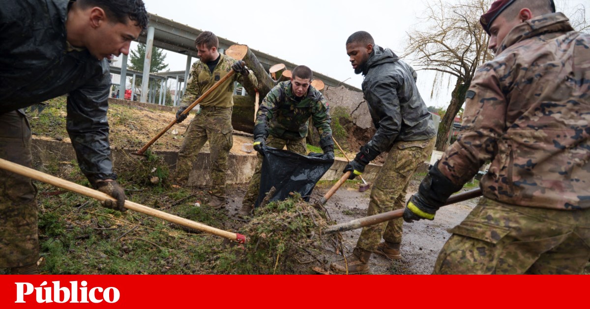 Mau tempo: Forças Armadas dão conferência de imprensa após críticas de Marcelo | Tempestade Kristin Mau tempo: Forças Armadas dão conferência de imprensa após críticas de Marcelo | Tempestade Kristin