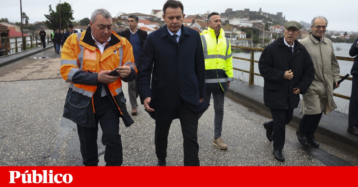 Luís Montenegro and the floods: "The entire apparatus of the Portuguese state is on the ground"