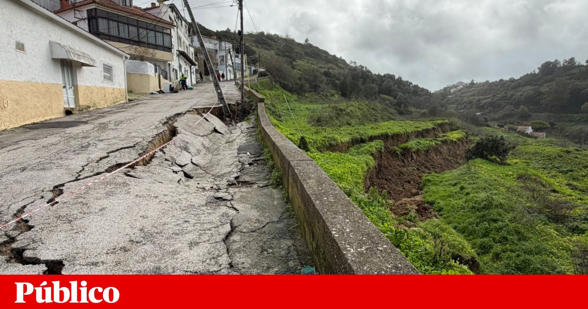 In Porto Brandão, land movements are 'active' and have forced 500 people to evacuate