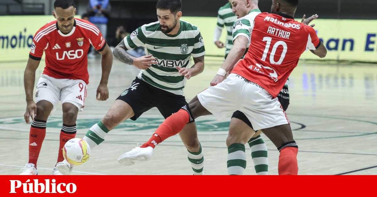 Benfica segue invicto no campeonato de futsal ao empatar com Sporting | Futsal Benfica segue invicto no campeonato de futsal ao empatar com Sporting | Futsal