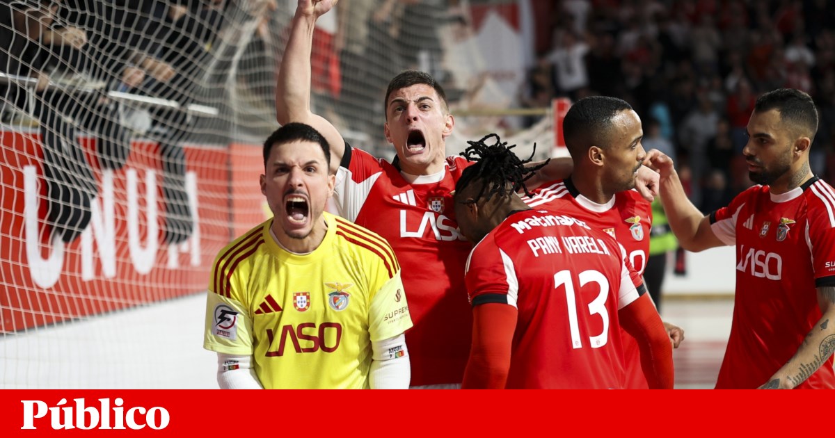 Benfica em vantagem no “derby ”com o Sporting com golo no fim | Futsal Benfica em vantagem no “derby ”com o Sporting com golo no fim | Futsal