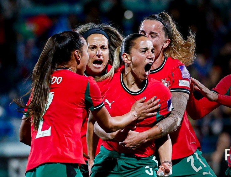 Portugal scores late and takes the lead in the Women's World Cup race