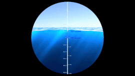 The rise in sea level could actually be between 30 cm and one metre higher