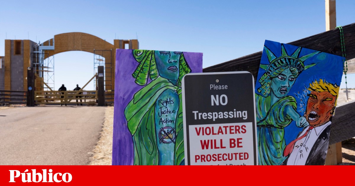 Antigo rancho de Epstein no Novo México alvo de buscas | EUA Antigo rancho de Epstein no Novo México alvo de buscas | EUA