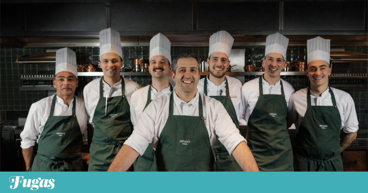 Michelin had a new award to give and surprised Filipe Carvalho and JNcQUOI Table