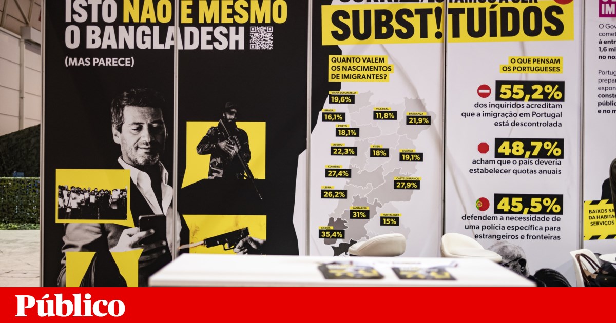 SOS Racismo condemns Chega's 'anti-immigration propaganda' at Futurália