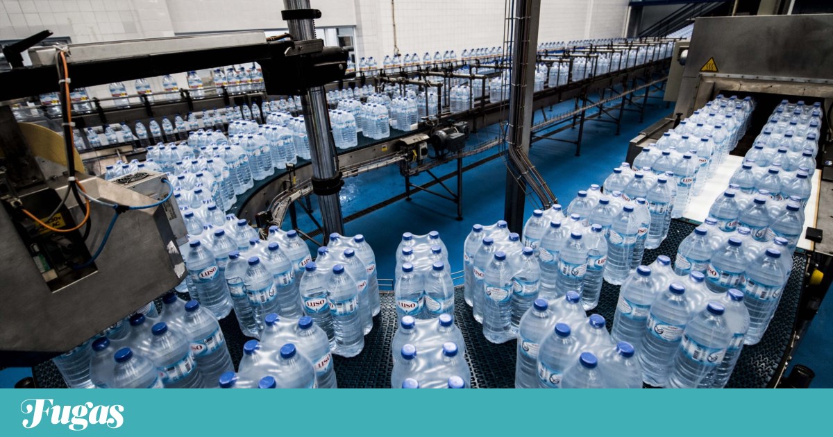 We are drinking more and more bottled water, between tourism and lifestyles