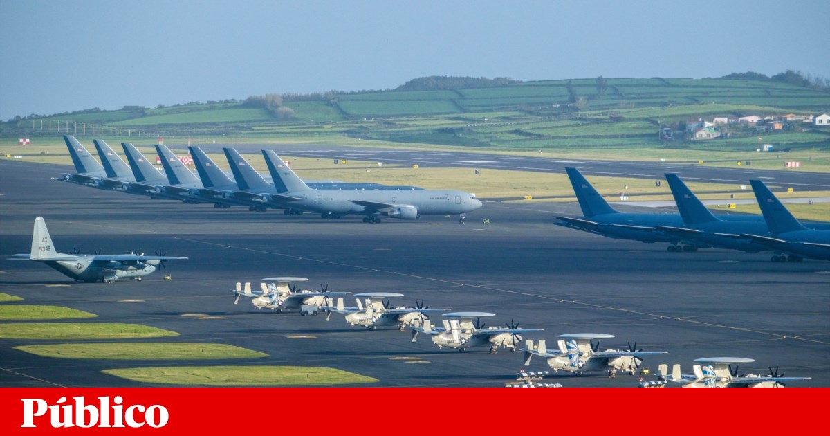 Lajes Base records increase in US aircraft during Middle East conflict