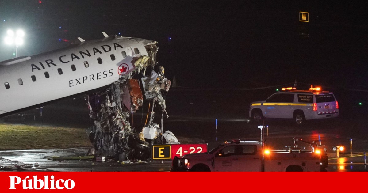 Aeroporto LaGuardia encerrado após colisão entre avião e veículo de bombeiros | Acidentes Aeroporto LaGuardia encerrado após colisão entre avião e veículo de bombeiros | Acidentes