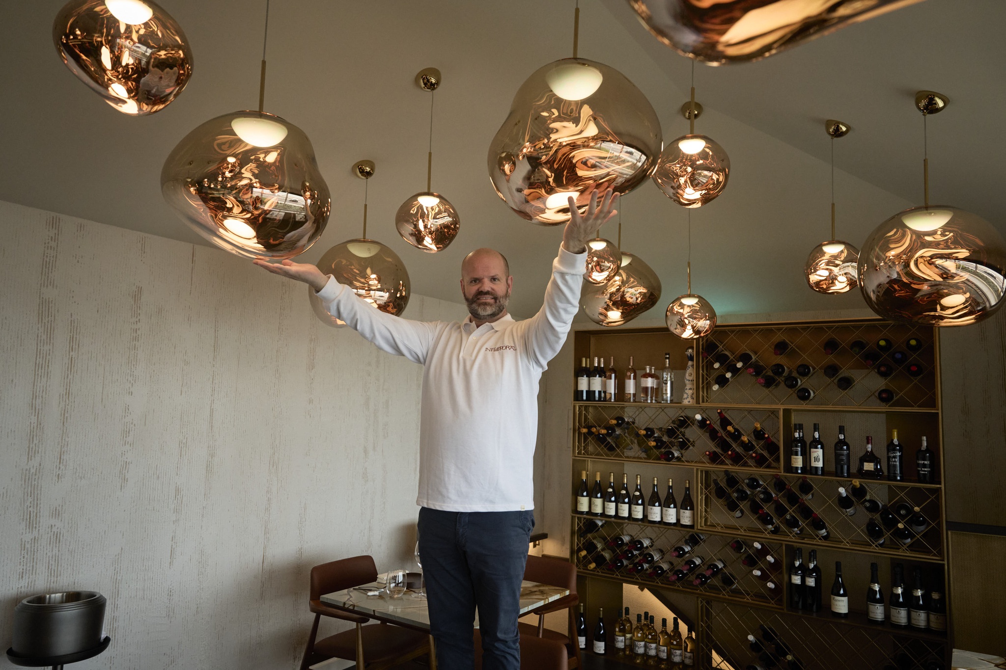 Rui Gaudêncio - 24 Janeiro 2025 - Portugal, Lisboa - Novo restaurante do Chef Miguel Laffan, o Intemporal, em Paço de Arcos