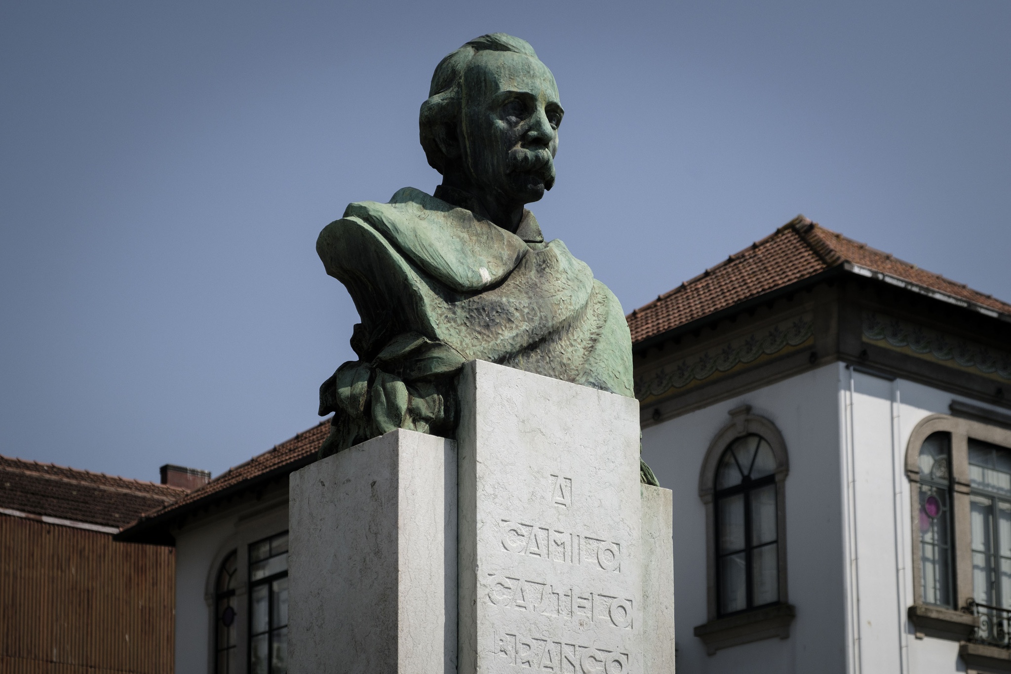 TBL - Busto de Camilo Castelo Branco, no Porto - 21 de Agosto de 2025 - Tiago Bernardo Lopes