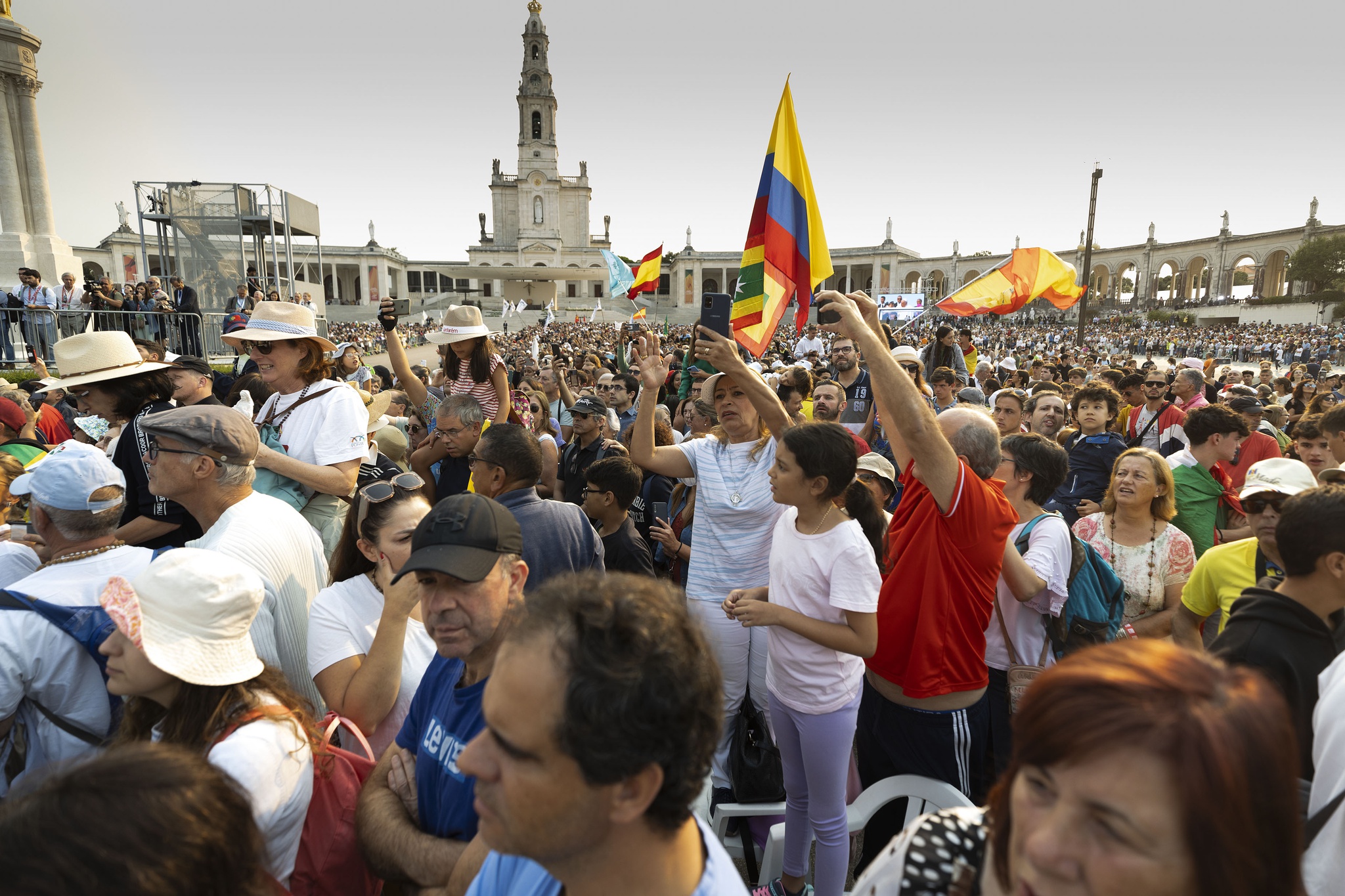neg nelson garrido - 5 agosto 2023 - PORTUGAL, Fatima - JMJ Jornada Mundial da Juventude - Visita do papa francisco ao santuario de Fatima durante a JMJ