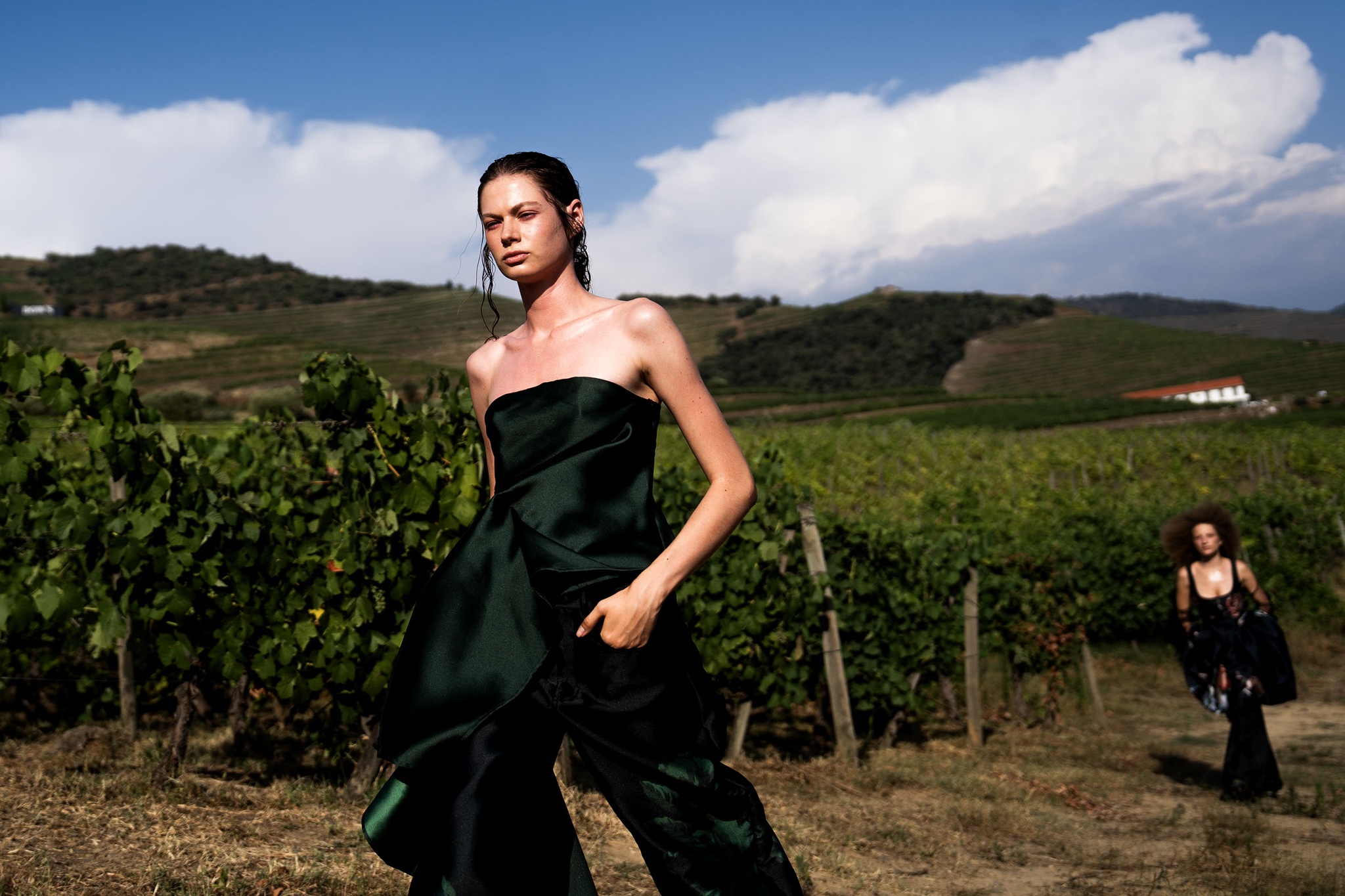 PP 01 JULHO 2025 PINHÃO QUINTA DO BOMFIM Portugal Fashion regressa com a elegância grunge do casal estilista Marques'Almeida e Marta Marques 